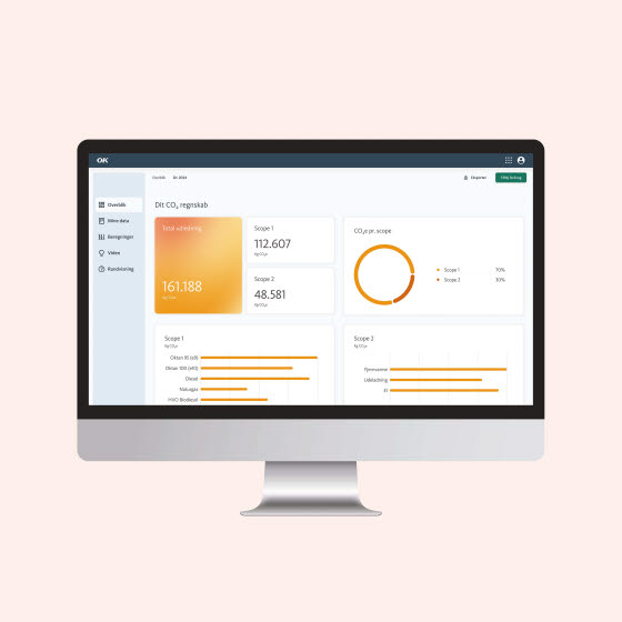 Find dit CO2-regnskab på Min ESG